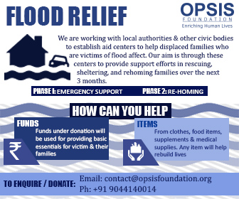Help Me to help the flood victims! Your contribution matters - story -1